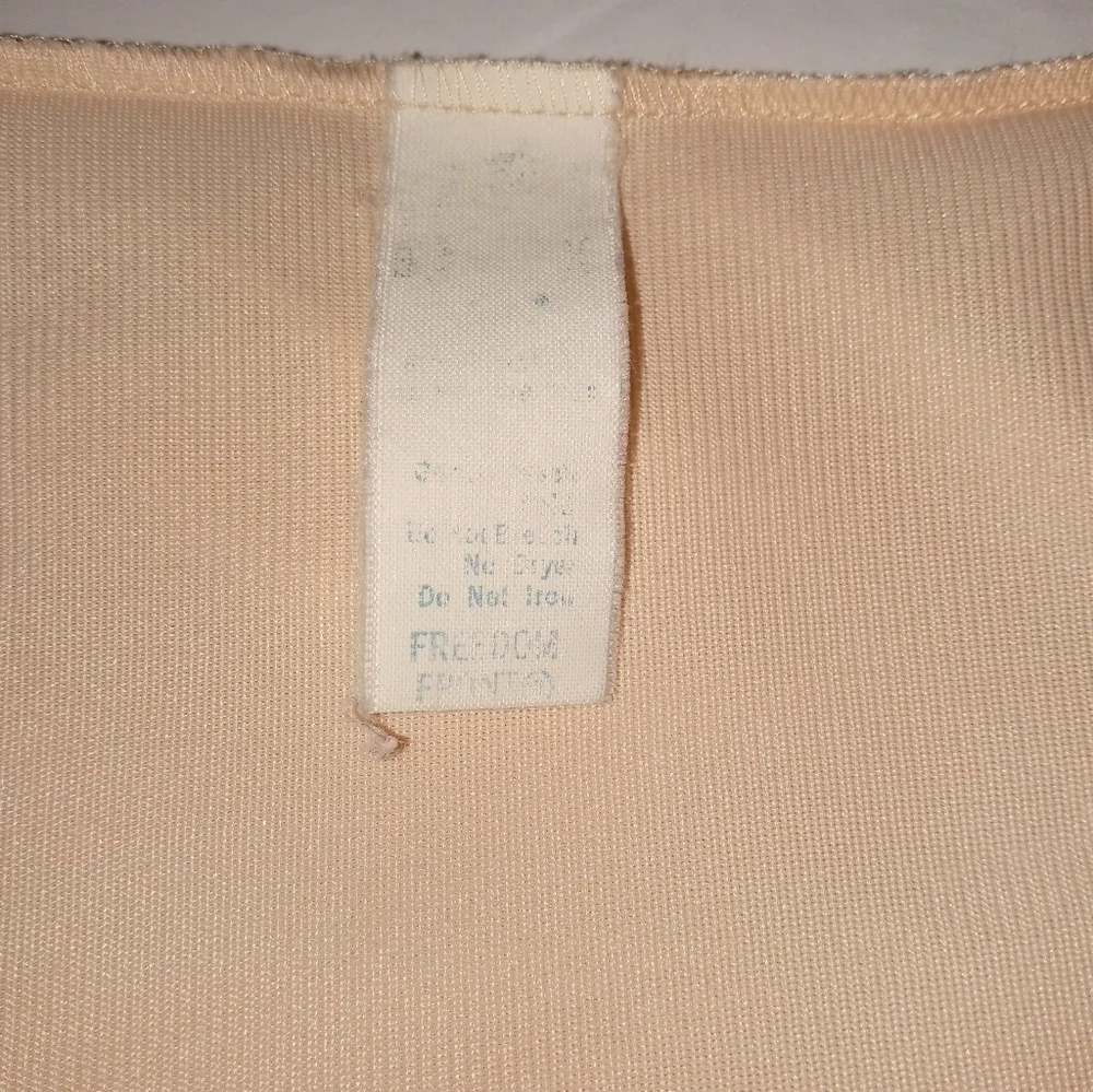 Vintage Intimates Camisole Top Size L, Beige, Pre_owned